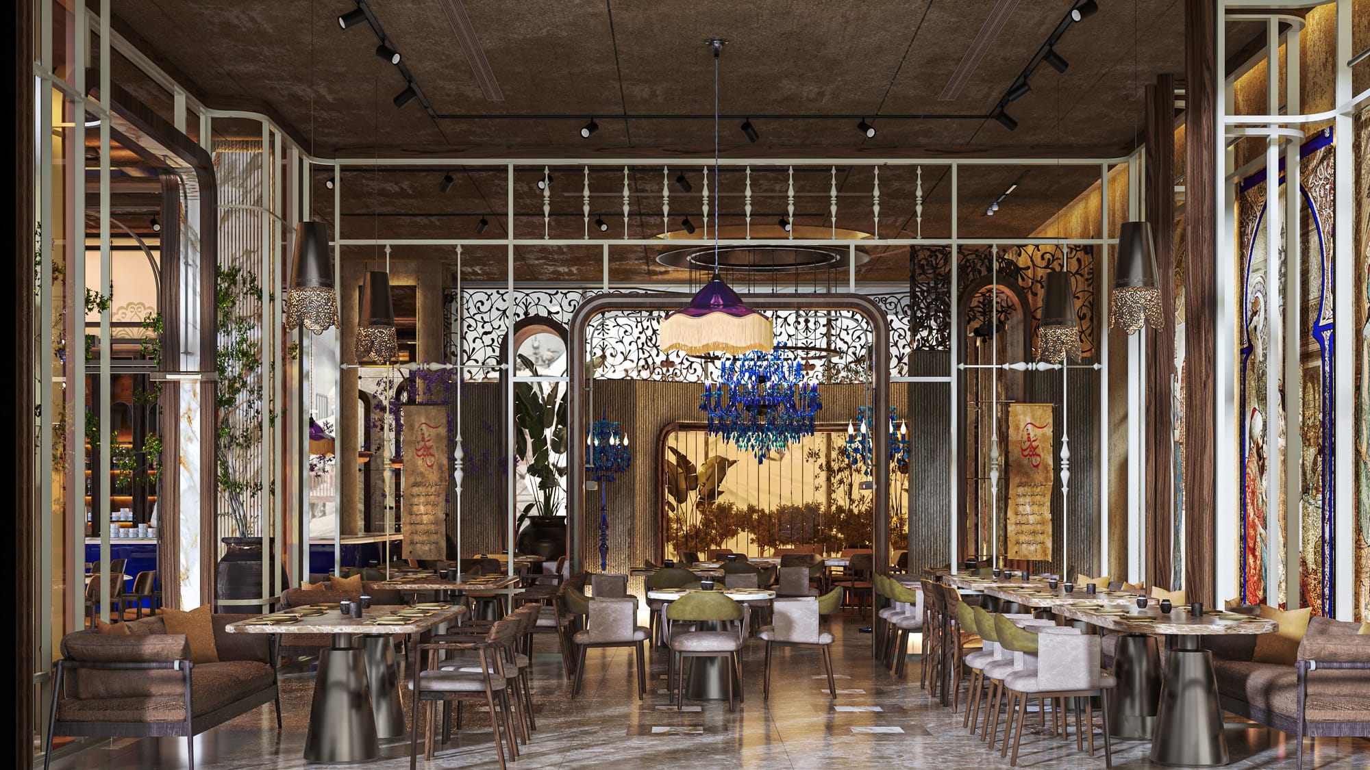 Ozel restaurant interior